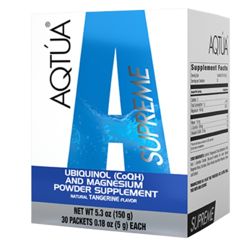 OMNILIFE AQTÚA Supreme Mandarin Flavor: Activate your cellular energy from within! (30 sachets) 