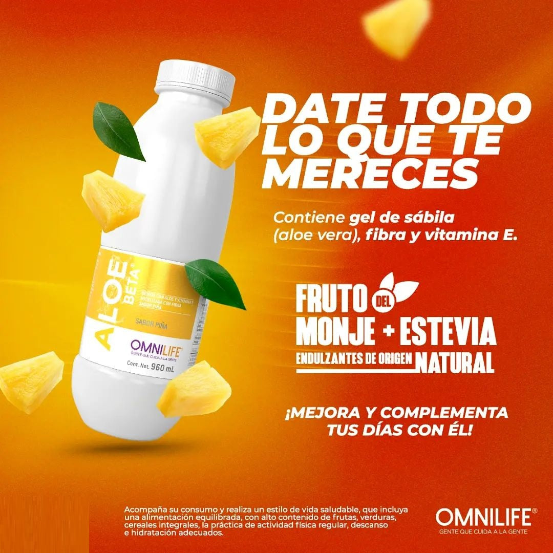 ALOE Piña – TU SISTEMA DIGESTIVO TE LO VA A AGRADECER (960ml)