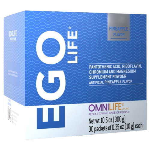 EGO LIFE Supreme Pineapple Flavor – Smart Hydration with Vitamins and Natural Energy