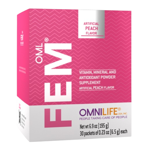 OMNILIFE FEM+ PLUS – Hormonal Balance and Feminine Well-being (30 servings) 