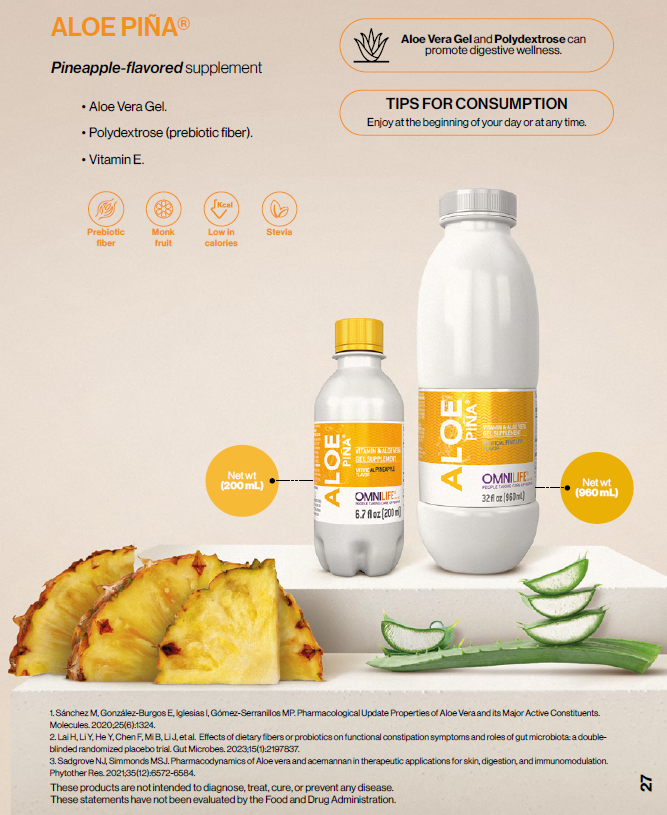 ALOE Piña – TU SISTEMA DIGESTIVO TE LO VA A AGRADECER (960ml)