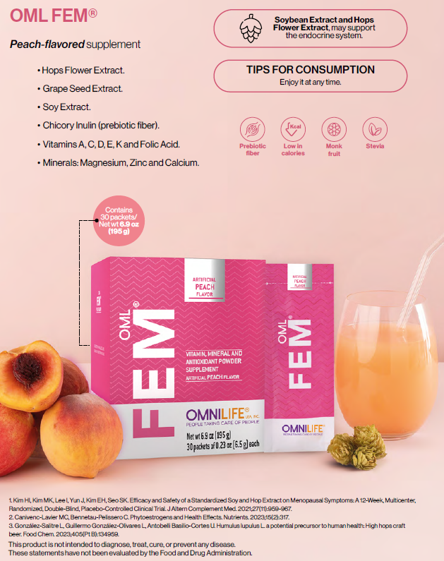 FEM+ OML – Equilibrio Hormonal y Bienestar Femenino
