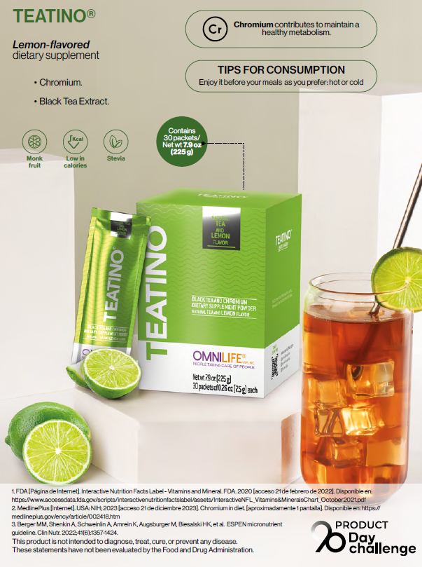 TEATINO LEMON Quema grasa, activa tu metabolismo y elimina toxinas
