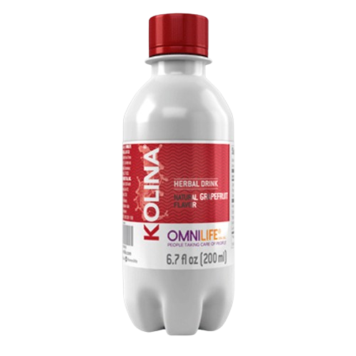 KOLINA by Omnilife – Carbonated Herbal Drink with Vitamin C and Grapefruit Flavor (200ml) 
