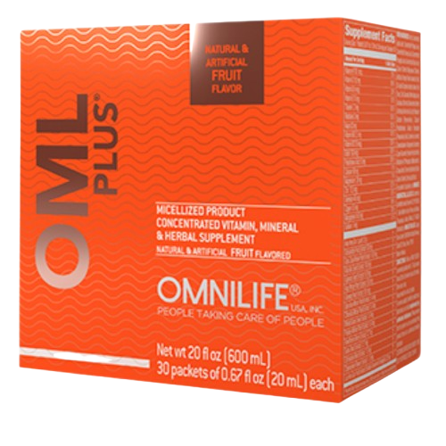 OMNI PLUS Sabor Frutas – Defensas fuertes, cuerpo activo, mente clara