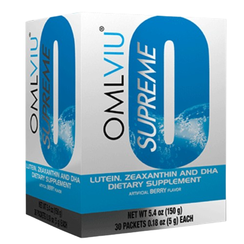 OMNIVIU Supreme Blackberry Flavor: Take care of your vision and brain with one delicious product! (30 sachets) 