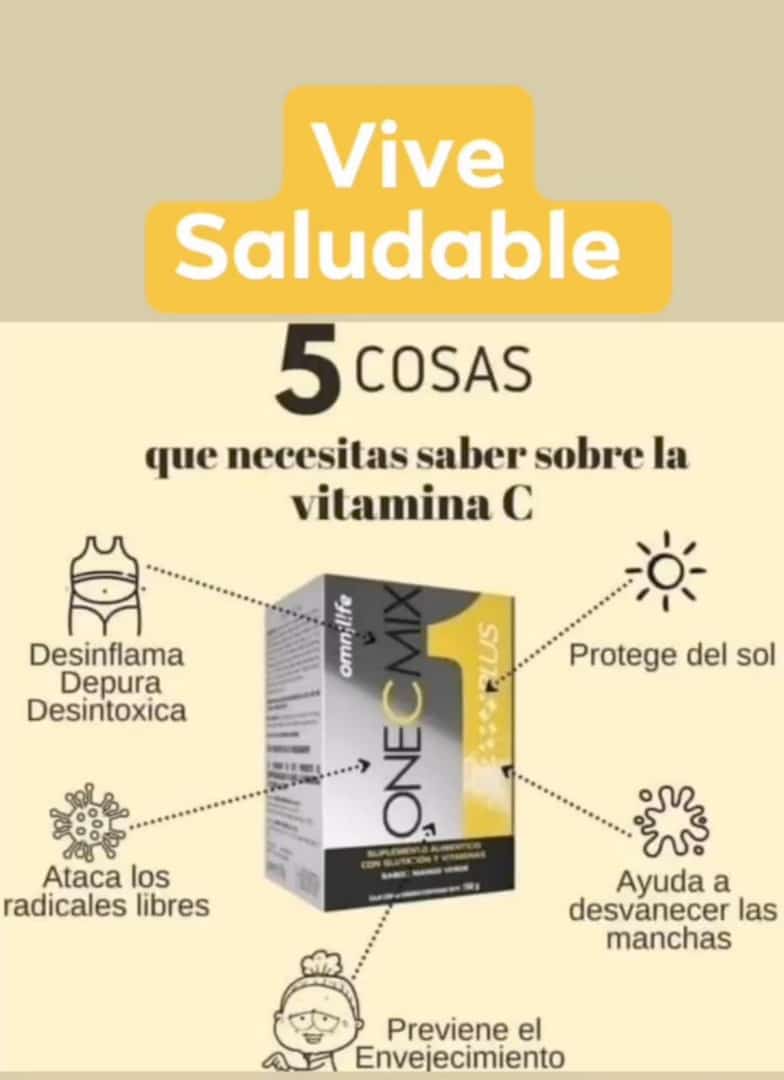 ONE C MIX: Antioxidante poderoso y defensa celular para una salud total
