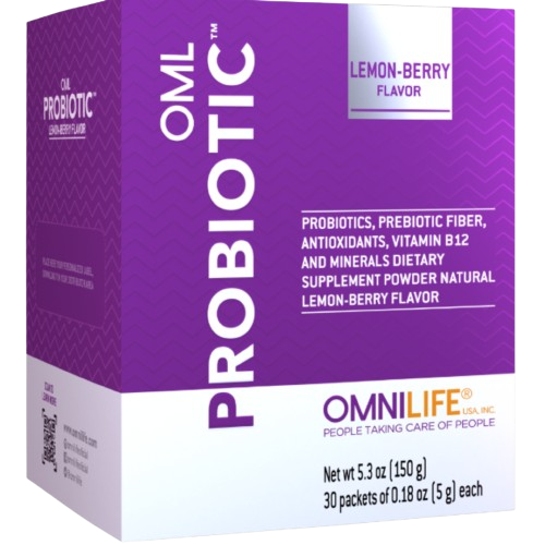 SUPREME PROBIOTIC by Omnilife: Total Cleanse from Within: Say goodbye to heaviness and bloating! (30 sachets) 