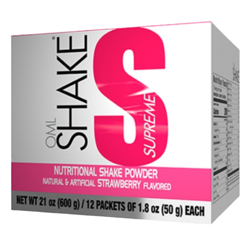 SHAKE SUPREME Fresa Silvestre: Nutrición completa con sabor irresistible