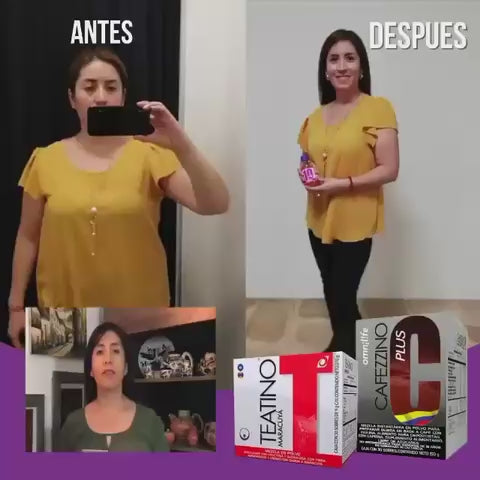 TEATINO passion fruit flavor: Activa tu metabolismo, quema más y siente la energía